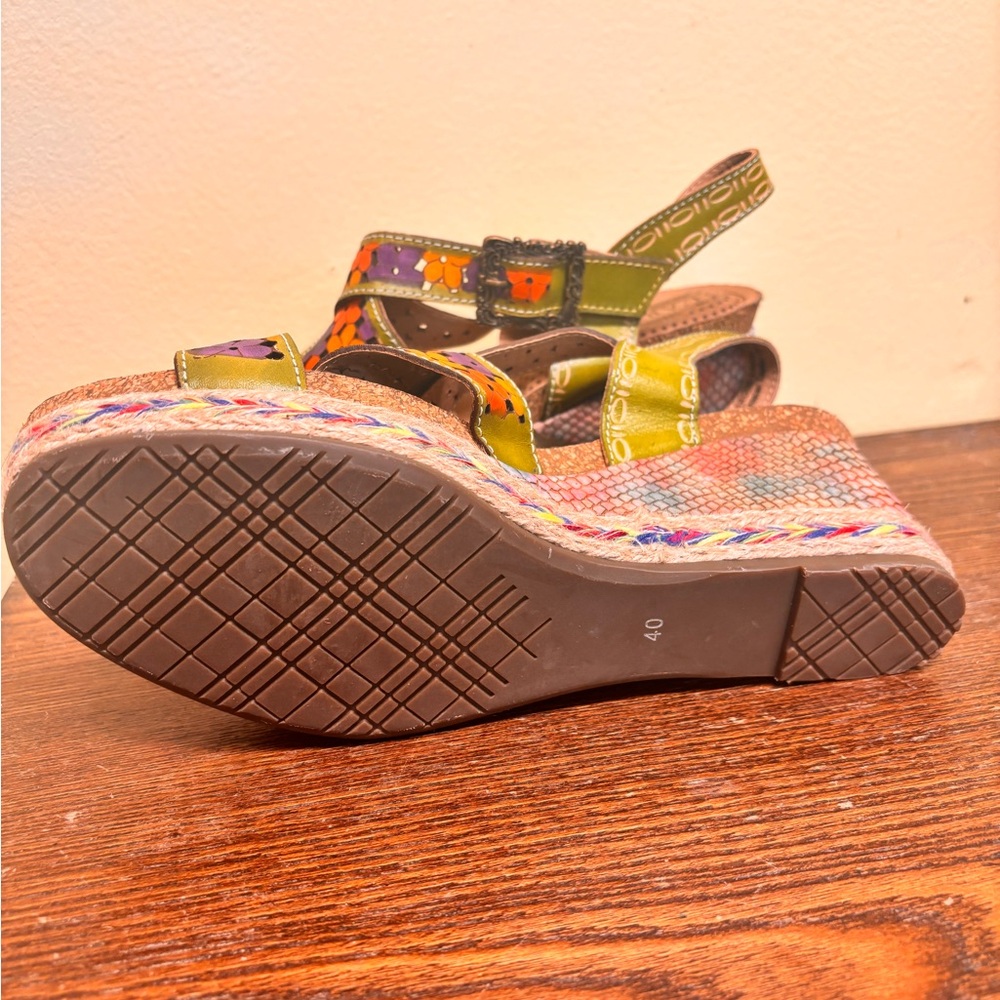 L'artiste Spring Step Sandals Size 40 - Picture 3 of 6
